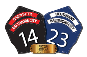 BCFD Memorial Sticker