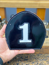 Load image into Gallery viewer, Custom Boston fire helmet shield black shield white 1 firefighter