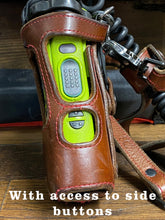Load image into Gallery viewer, Leather Radio Holster