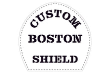 Load image into Gallery viewer, Custom Boston fire helmet shield online shield creator for firefighters