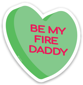 Fire Daddy Sticker